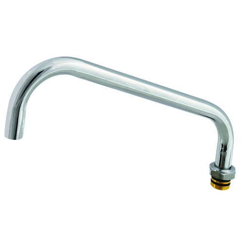T&S 115X Big-Flo Spout, 18"L x 5 1/2" Rise, Use w B-0290 Series-cityfoodequipment.com
