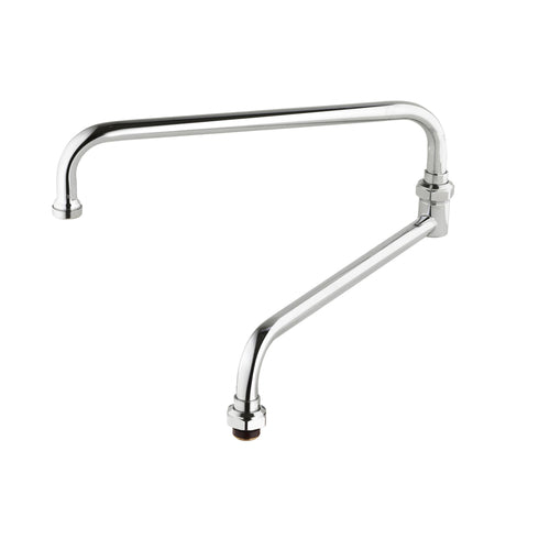 T&S 116X Big-Flo Spout, 24"L, Double Joint, Use w B-0290 Series-cityfoodequipment.com