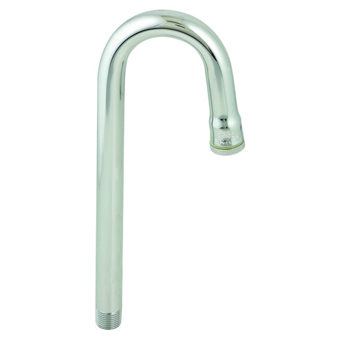 T&S 119X Rigid Gooseneck, 8"High, 2 5/8" Spread-cityfoodequipment.com