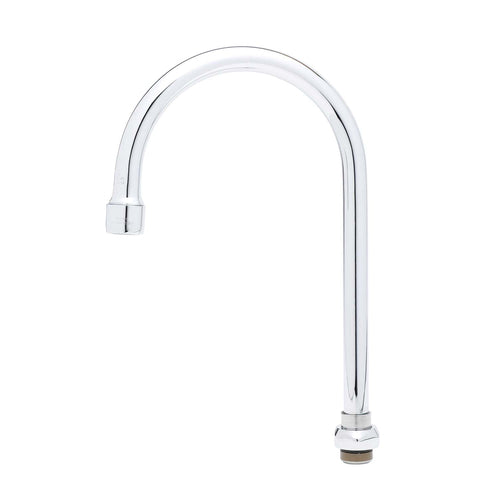 T&S 133X-A22 10 5/16" Swivel Gooseneck Nozzle w/ 2 1/5 GPM Aerator-cityfoodequipment.com