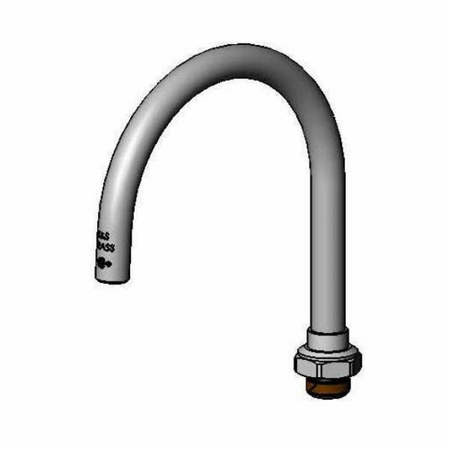 T&S 133XP-ADE-F15 7 1/4" Swivel Gooseneck Nozzle, 1 1/2 GPM-cityfoodequipment.com