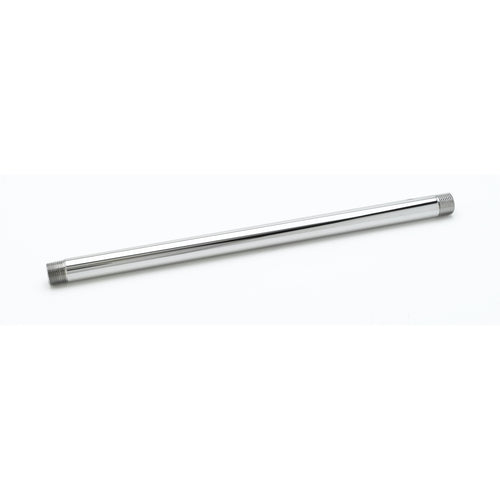 T&S 145X 12" Nipple w/ 3/8" NPT Male Threads, Chrome Plated-cityfoodequipment.com