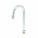 T&S 179X-A22 9 1/4" Swivel Gooseneck Nozzle w/ 4 3/8" Spread-cityfoodequipment.com