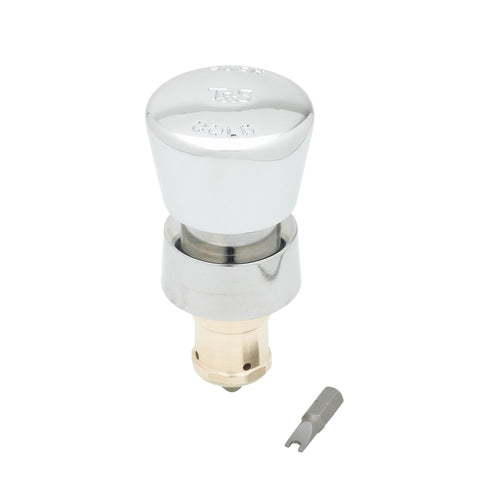 T&S 238AC Self Closing Metering Cartridge w/ Cold Push Button-cityfoodequipment.com