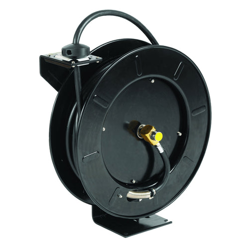 T&S 5HR-242 Open Hose Reel, 50 ft of 3/8"Diameter, Epoxy Coated Steel-cityfoodequipment.com