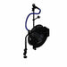 T&S 5HR-242-01XE2 Single Temperature Open Hose Reel Assembly w/ 50 ft Hose & Mixing Faucet, 1/2" Female Inlet-cityfoodequipment.com