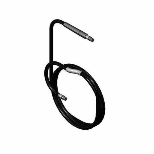 T&S 5HR-2HSE-50 50 ft Medium Pressure Hose Assembly, 3/8" NPT Male Connections-cityfoodequipment.com