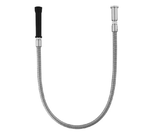 T&S 5HSE96 Hose, Flexible Stainless Steel, w Handle, 96 in-cityfoodequipment.com