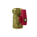 T&S AG-7E 1" Gas Appliance Connector w/ Gas Ball Valve-cityfoodequipment.com