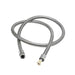 T&S B-0068-H2A Hose, Flexible, Less Handle, Stainless Steel, 68"L-cityfoodequipment.com