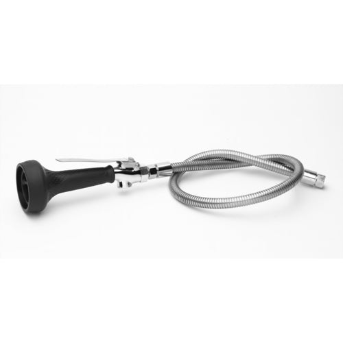 T&S B-0100-08 Prerinse Spray, B-0108 JeTSpray Valve, Flexible SS Hose-cityfoodequipment.com