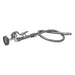 T&S B-0100-SWV Pre-Rinse Spray Valve w/ 44" Flexible Hose, Swivel, Stainless-cityfoodequipment.com