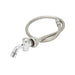 T&S B-0101-BKF Push Button Spray Valve, 36"Deck Flange, Stainless Flex Hose-cityfoodequipment.com