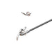 T&S B-0102-BKT Pot & Glass Filler w/ Plain End Curved Nozzle-cityfoodequipment.com