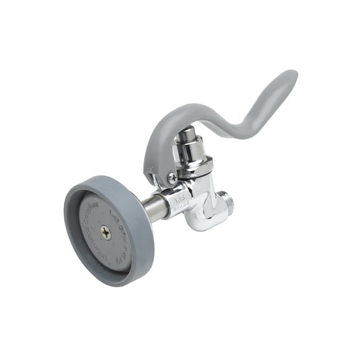 T&S B-0107-LR 1.15 GPM Self-closing Spray Valve Assembly w/ Rubber Bumper-cityfoodequipment.com