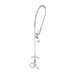T&S B-0113-B 42"H Deck Mount Pre Rinse Faucet - 1 3/20 GPM, Base with Nozzle-cityfoodequipment.com