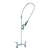 T&S B-0123 Deck Mount Pre Rinse Unit w/ 44" Hose & Lever Handles-cityfoodequipment.com