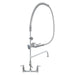 T&S B-0133-01 37 5/8"H Wall Mount Pre Rinse Faucet - 1 3/20 GPM, Base with Nozzle-cityfoodequipment.com