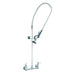T&S B-0133-B9 33 3/8" H Wall Mount Pre Rinse Faucet - 1 3/20 GPM, Base with Nozzle-cityfoodequipment.com