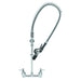 T&S B-0133-BC Wall Mount Pre Rinse Unit w/ 44" Hose & Lever Handles-cityfoodequipment.com
