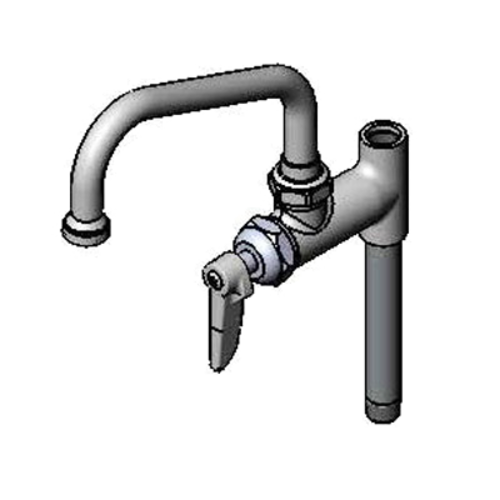 T&S B-0155-05 Add-On Faucet for Prerinse Units, 6" Nozzle, Includes 5" Nipple-cityfoodequipment.com
