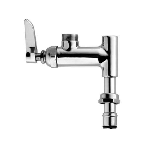T&S B-0155-LNEZ Add-On Faucet for Pre-Rinse Units - No Nozzle, EasyInstall Fittings-cityfoodequipment.com