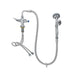T&S B-0160 7 7/16"H Deck Mount Pre Rinse Faucet - 1 3/20 GPM, Base with Nozzle-cityfoodequipment.com
