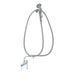 T&S B-0165 5"H Deck Mount Pre Rinse Faucet - 1 3/20 GPM, Base with Nozzle-cityfoodequipment.com