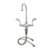 T&S B-0309 Deck Mount Pantry Faucet w/ 8 13/16" Swing Gooseneck Nozzle-cityfoodequipment.com