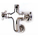 T&S B-0316-LN Double Pantry Faucet Swivel Base Only w/ 3" Vertical Center-cityfoodequipment.com
