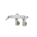 T&S B-0340-LN Faucet, Rigid Base, Adjustable Centers, Wall Mount-cityfoodequipment.com