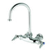 T&S B-0346 Faucet, Swivel Base, Female Inlets, 3 3/8" Centers, Wall Mount-cityfoodequipment.com