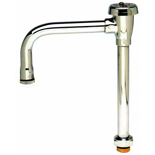 T&S B-0407-02 Swivel Vacuum Breaker Gooseneck, 9 1/4"High, 5 3/4"Long-cityfoodequipment.com