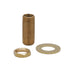 T&S B-0425 Supply Nipple Unit, 1/2" x 2"-cityfoodequipment.com