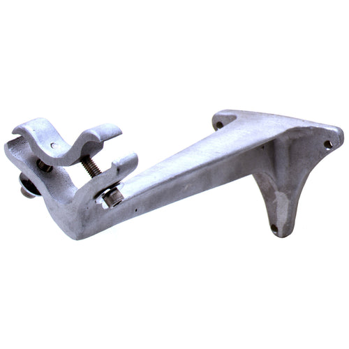T&S B-0474 Wall Bracket, for Knee Action Valve, Cast Alum, Back Supports-cityfoodequipment.com