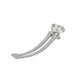 T&S B-0504 Double Pedal Valve, Wall Mounted, 1" From Wall-cityfoodequipment.com
