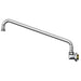 T&S B-0526-5 Swivel Gooseneck Spout, 12" Swing Nozzle, Wall Mounted, Regulated-cityfoodequipment.com