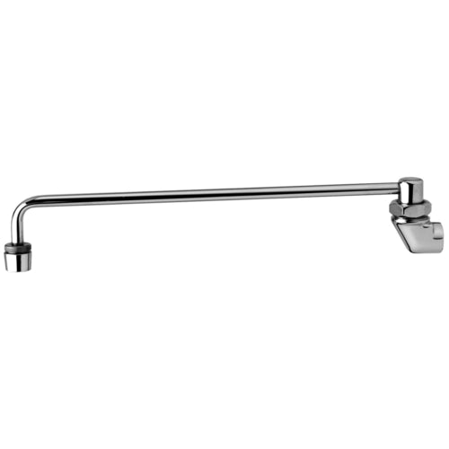 T&S B-0576 Splash Mount Chinese Range Faucet w/ 13 3/4" Swing Nozzle-cityfoodequipment.com