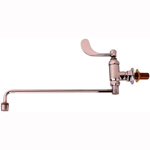 T&S B-0578-01 Splash Mount Chinese Range Faucet w/ 13 1/8" Swing Nozzle-cityfoodequipment.com