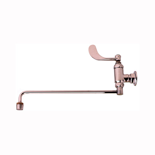 T&S B-0579-01 Splash Mount Chinese Range Faucet w/ 13 1/8" Swing Nozzle-cityfoodequipment.com