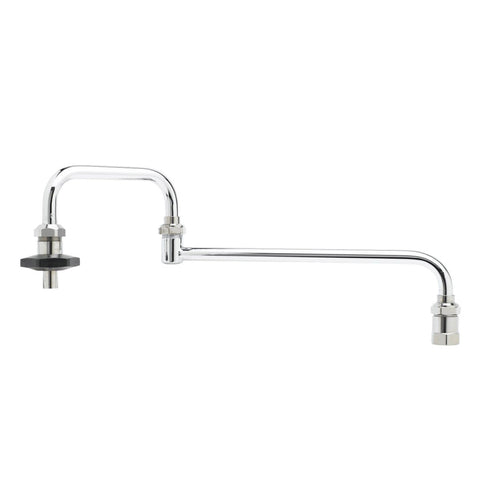 T&S B-0584 Deck Mount Pot Filler Faucet w/ 24" Double Jointed Swing Nozzle-cityfoodequipment.com