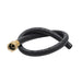 T&S B-0618-01 Hose, Reinforced PVC, 3 ft L, 3/4 Garden Hose Inlet, Plain Outlet-cityfoodequipment.com