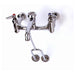 T&S B-0655-BSTP Service Sink Faucet, 11 5/8 in Wall to Outlet Center, Polished Chrome-cityfoodequipment.com