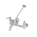 T&S B-0665-POL Service Sink Faucet, Vacuum Breaker Nozzle, Polished Chrome, No Stops-cityfoodequipment.com