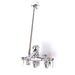 T&S B-0668-POL Service Sink Faucet w/ Adjustable Brace & Vacuum Breaker, Polished-cityfoodequipment.com