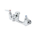 T&S B-0674-POL Service Sink Faucet w/ Vacuum Breaker & Pail Hook, Polished-cityfoodequipment.com