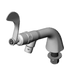 T&S B-0805-01 Self Closing Faucet, Push Button, Heavy Duty, 4"Wrist Action-cityfoodequipment.com