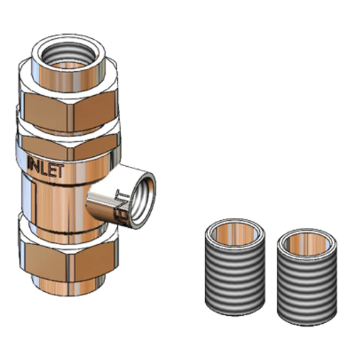 T&S B-0962 Vacuum Breaker, Continuous Pressure w Atmospheric Vent-cityfoodequipment.com