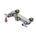 T&S B-1125-XS Faucet Workboard w/o Nozzle, 8" Centers for Thick Counters-cityfoodequipment.com