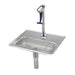 T&S B-1230 Water Station, 10 1/2 in, Push Back Glass Filler-cityfoodequipment.com